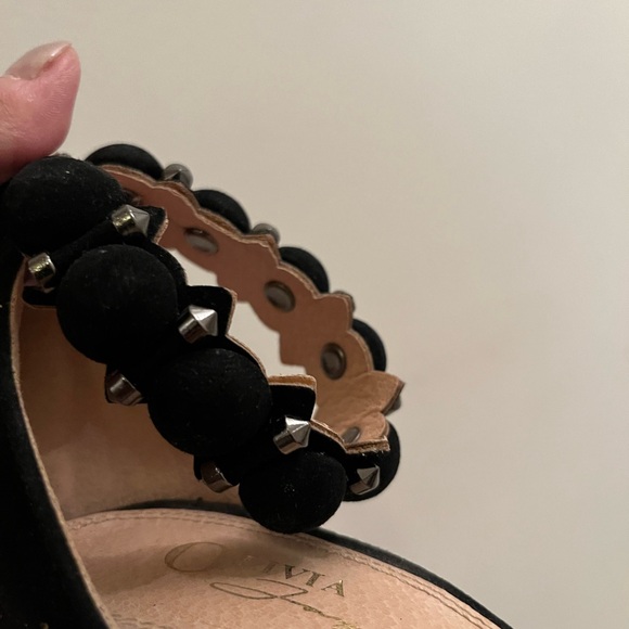 High heel, faux suede 5.5 - Picture 3 of 4